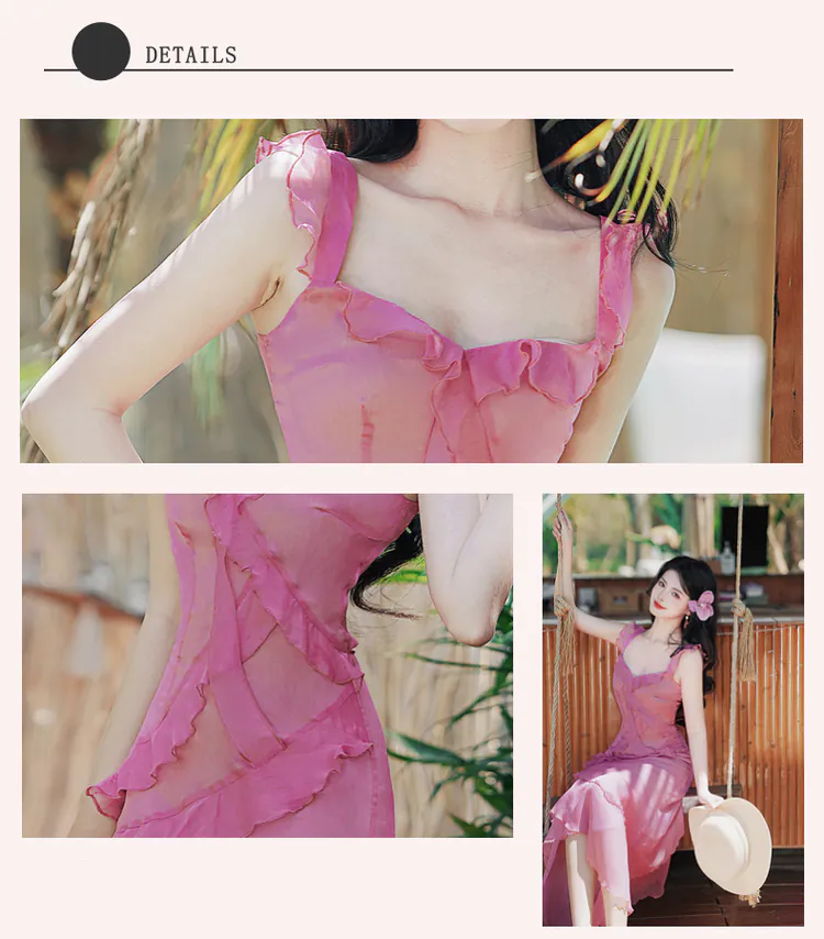 Romantic-Sweet-Princess-Pink-Pleated-Chiffon-Summer-Casual-Dress09