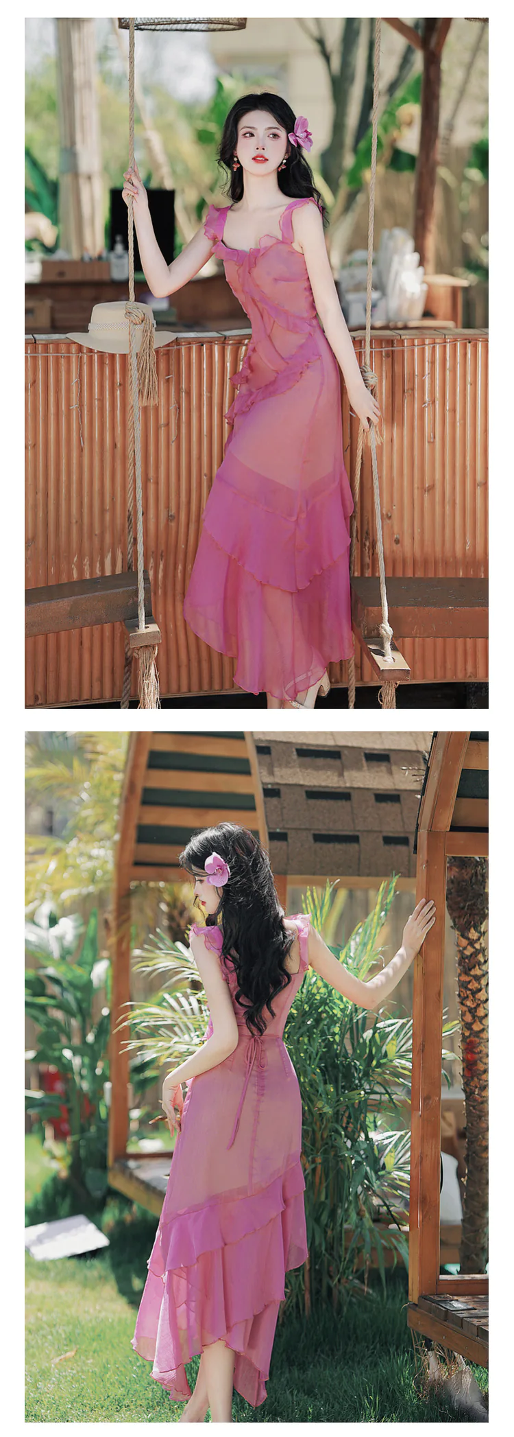 Romantic-Sweet-Princess-Pink-Pleated-Chiffon-Summer-Casual-Dress17