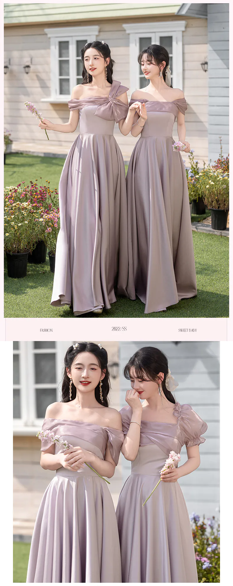 Sweet-A-Line-Light-Purple-Satin-Bridal-Party-Wedding-Guest-Long-Dress13