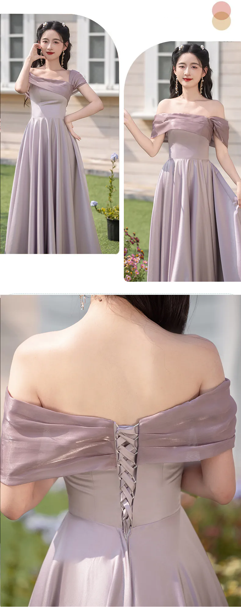 Sweet-A-Line-Light-Purple-Satin-Bridal-Party-Wedding-Guest-Long-Dress16