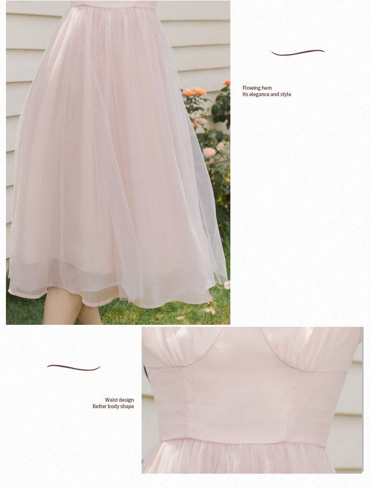 Sweet-Light-Pink-High-Waist-Short-Sleeve-Summer-Casual-Dress08