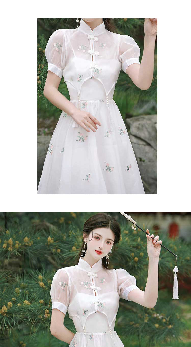 Women-Embroidery-Short-Sleeve-Casual-White-Summer-Maxi-Dress16