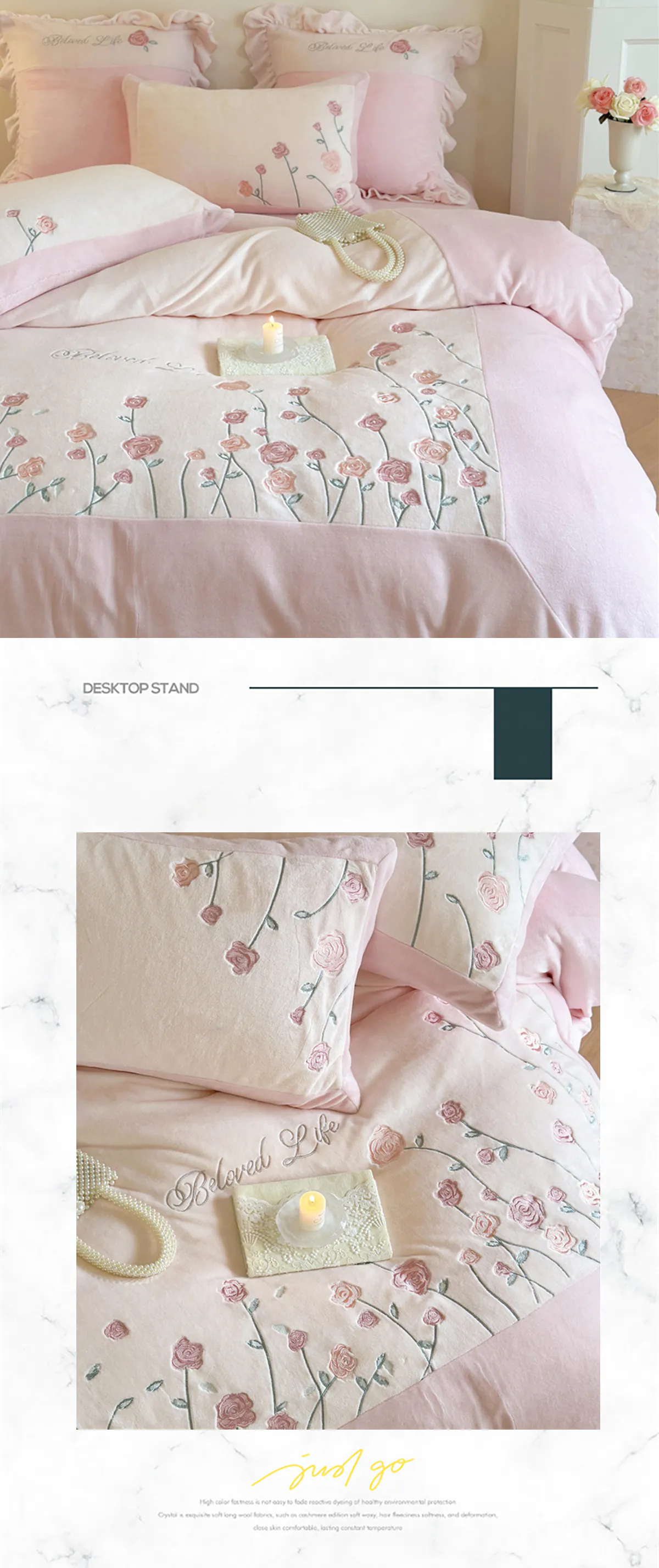 Aesthetic-A-Class-Milk-Velvet-Duvet-Cover-Flat-Sheet-Pillowcase-4-Pcs-Set11