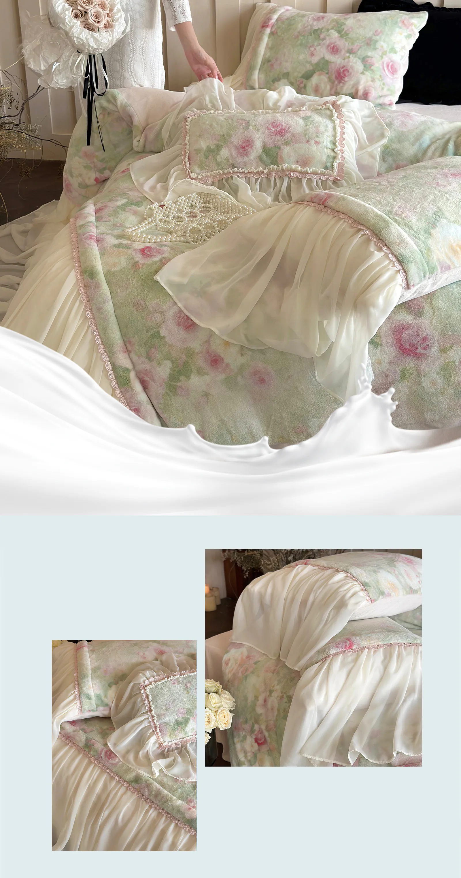 Aesthetic-High-Weight-Milk-Velvet-Floral-Printed-Fleece-Bedding-Set18