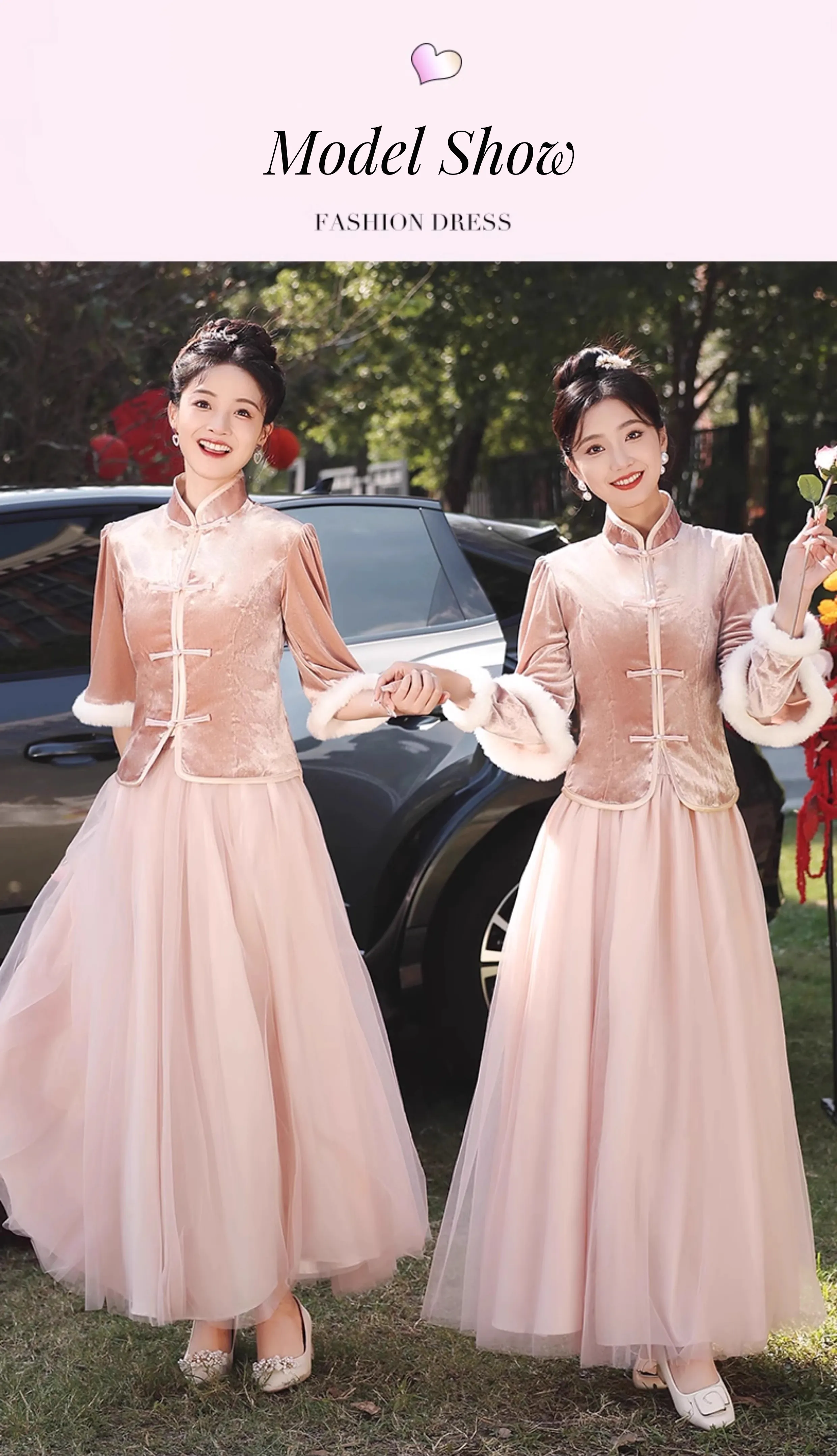 Charming-Thicken-Pink-Velvet-Long-Sleeve-Chinese-Style-Bridesmaid-Dress14