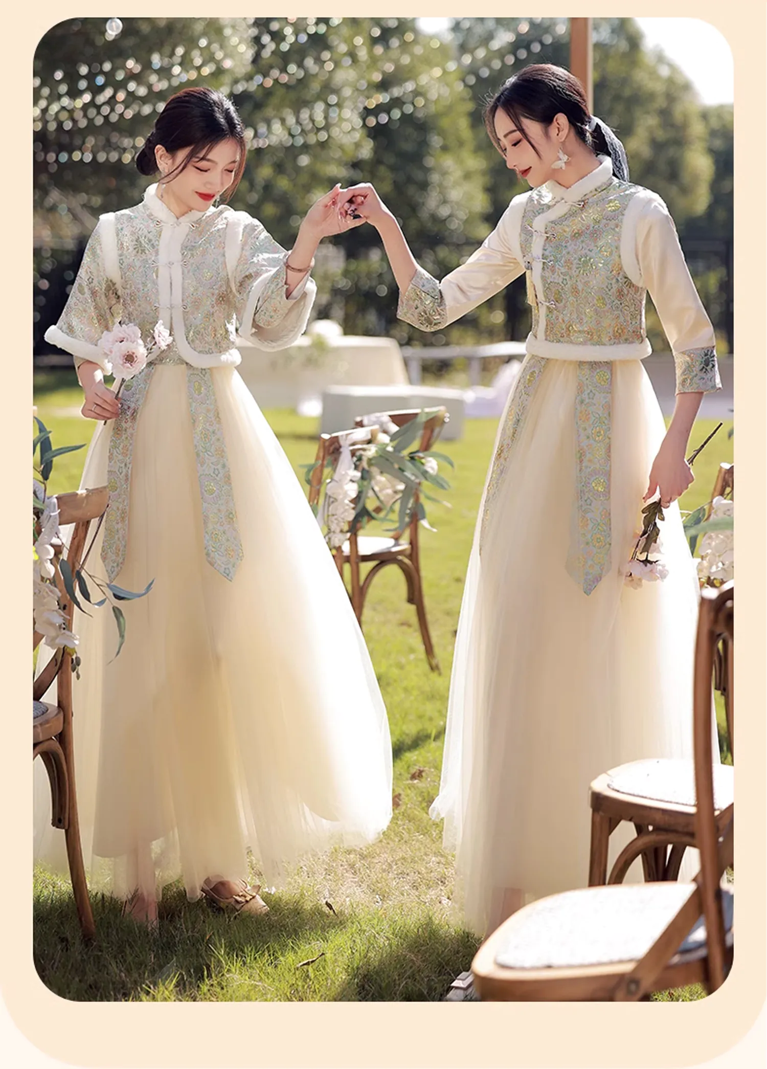 Elegant-Chinese-Style-Long-Sleeve-Plush-Thick-Warm-Bridesmaid-Dress10