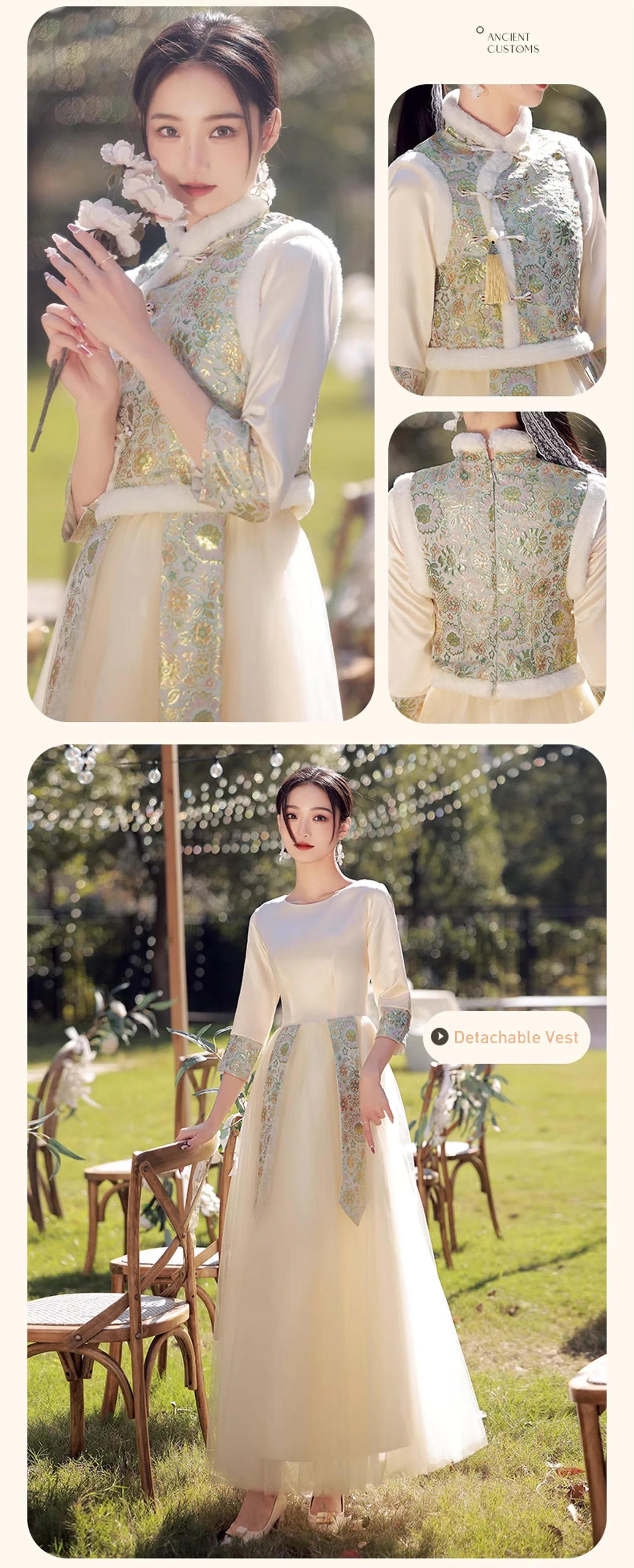 Elegant-Chinese-Style-Long-Sleeve-Plush-Thick-Warm-Bridesmaid-Dress13