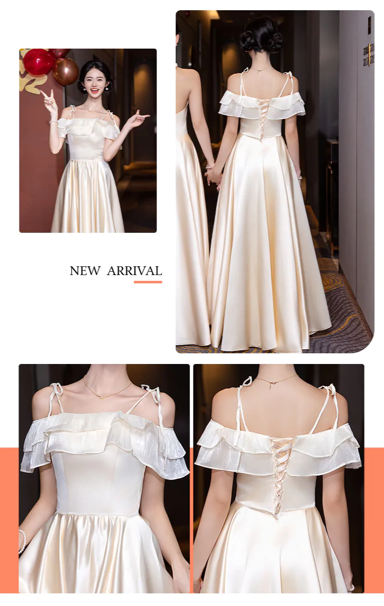 Modern-Champagne-Satin-Bridesmaid-Dress-City-Hall-Wedding-Guest-Gown22