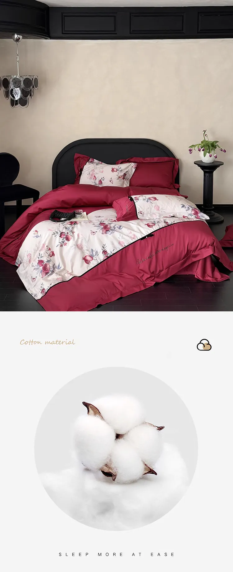 Romantic-1000-Thread-Count-Floral-Print-Egyptian-Cotton-Bedding-Set11