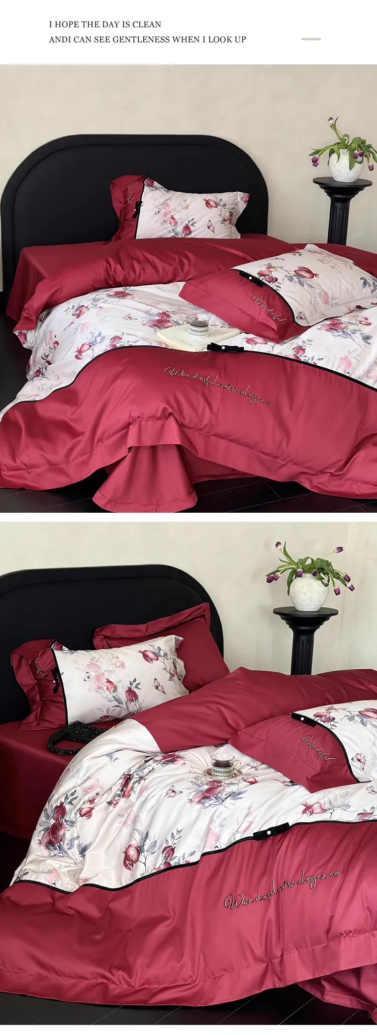 Romantic-1000-Thread-Count-Floral-Print-Egyptian-Cotton-Bedding-Set13