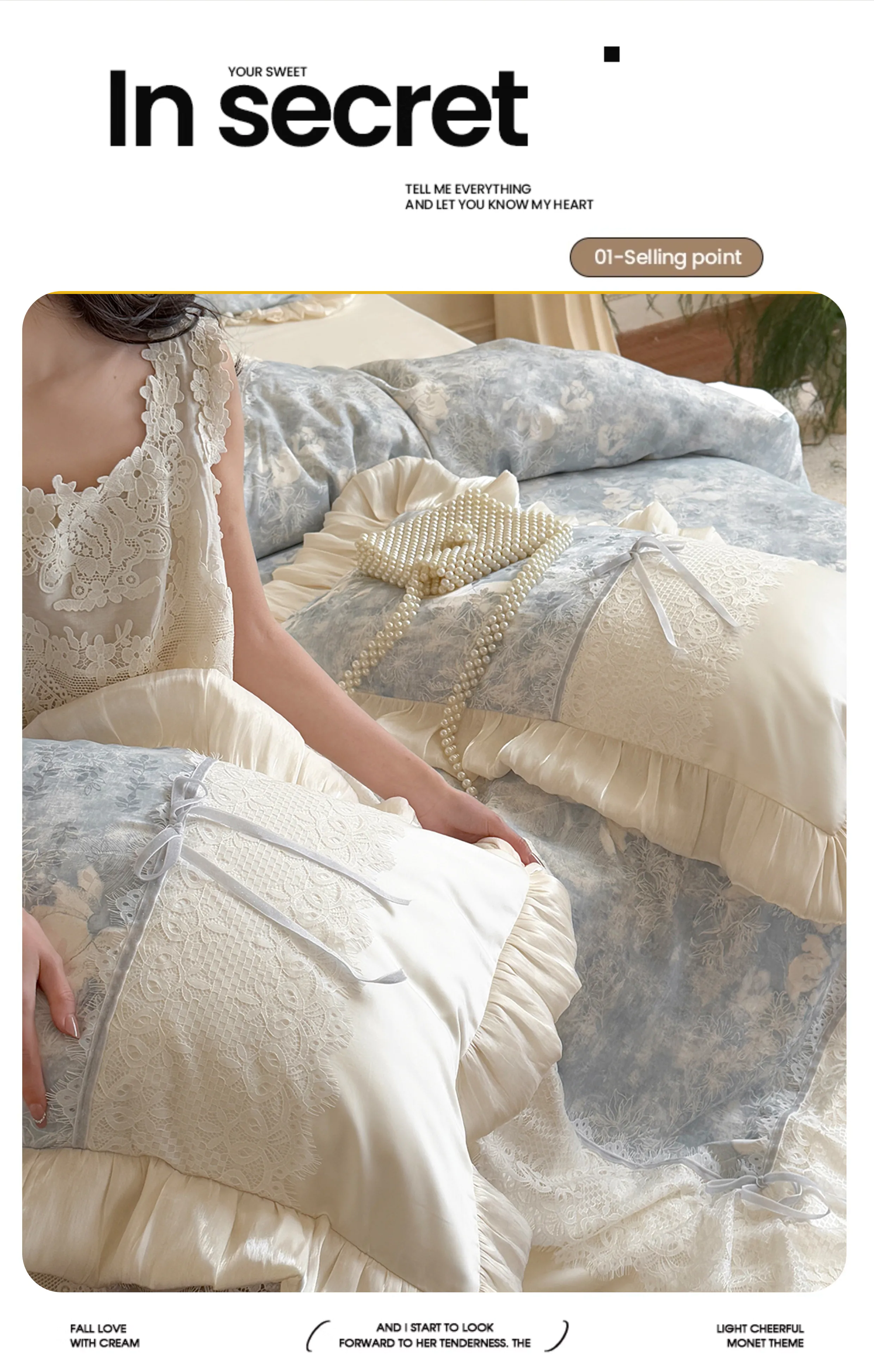 Soft-Princess-Ink-Wash-Floral-Ruffle-Lace-Edge-Duvet-Cover-4-Piece-Set16