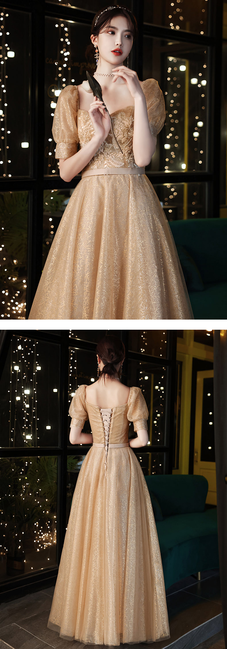 Square-Neckline-Short-Sleeve-Champagne-Prom-Evening-Dress13.jpg