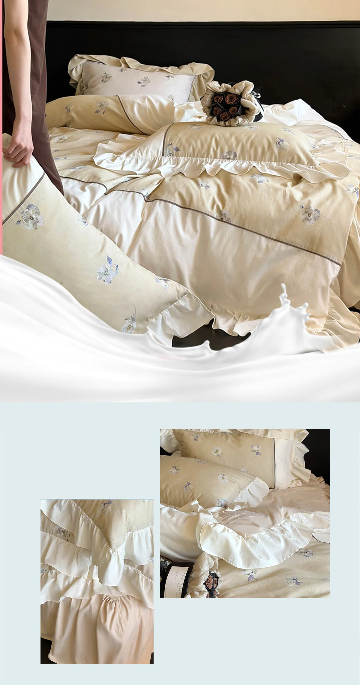 Super-Soft-Floral-Print-Cotton-Matte-Bedding-Set-Queen-King-Size23