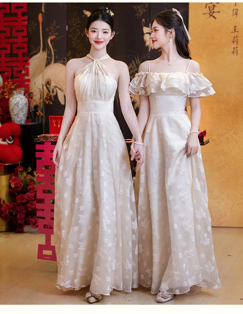 Sweet-A-Line-Princess-Style-Champagne-Bridesmaid-Dress-Evening-Gown19