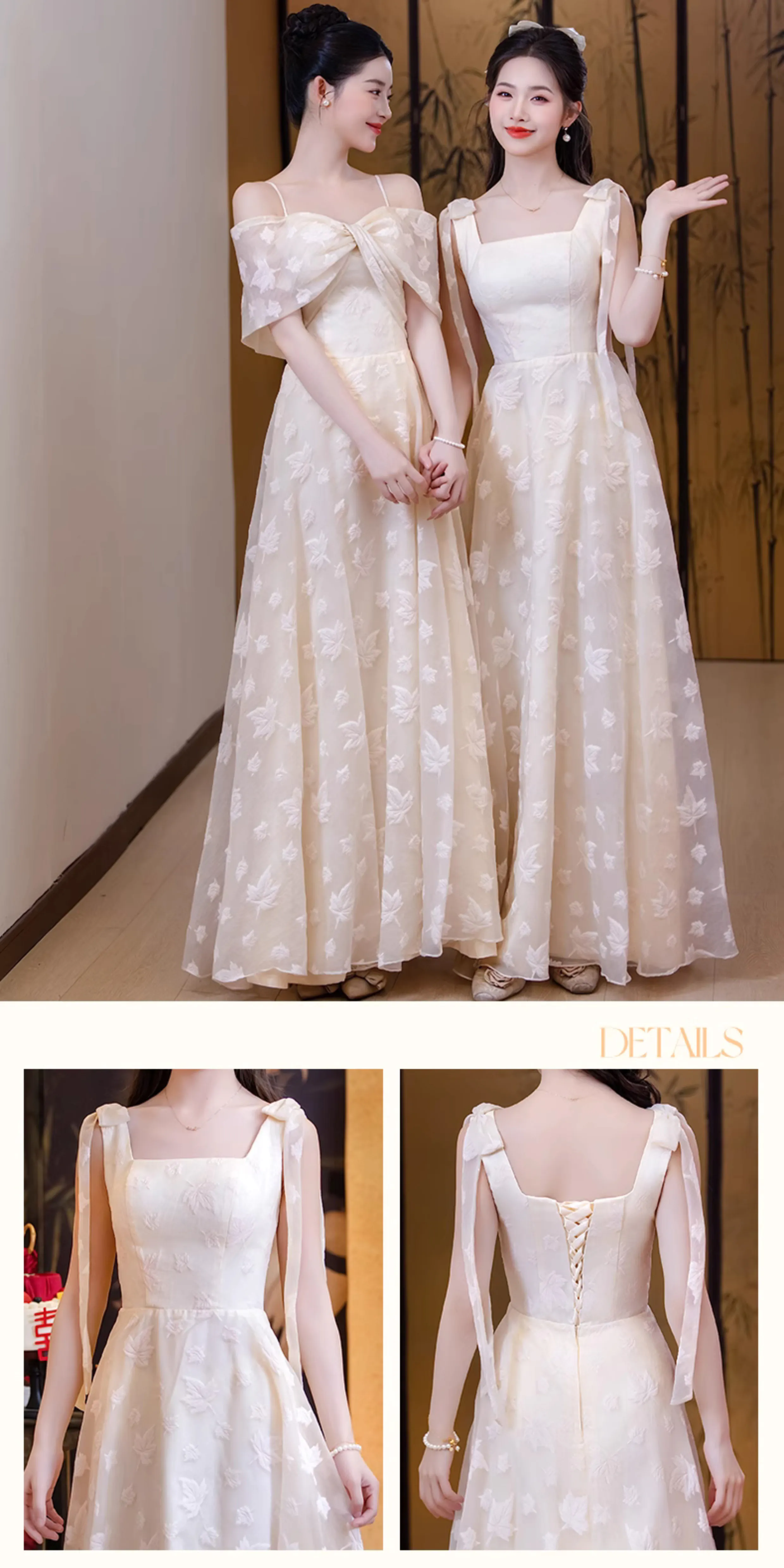 Sweet-A-Line-Princess-Style-Champagne-Bridesmaid-Dress-Evening-Gown24