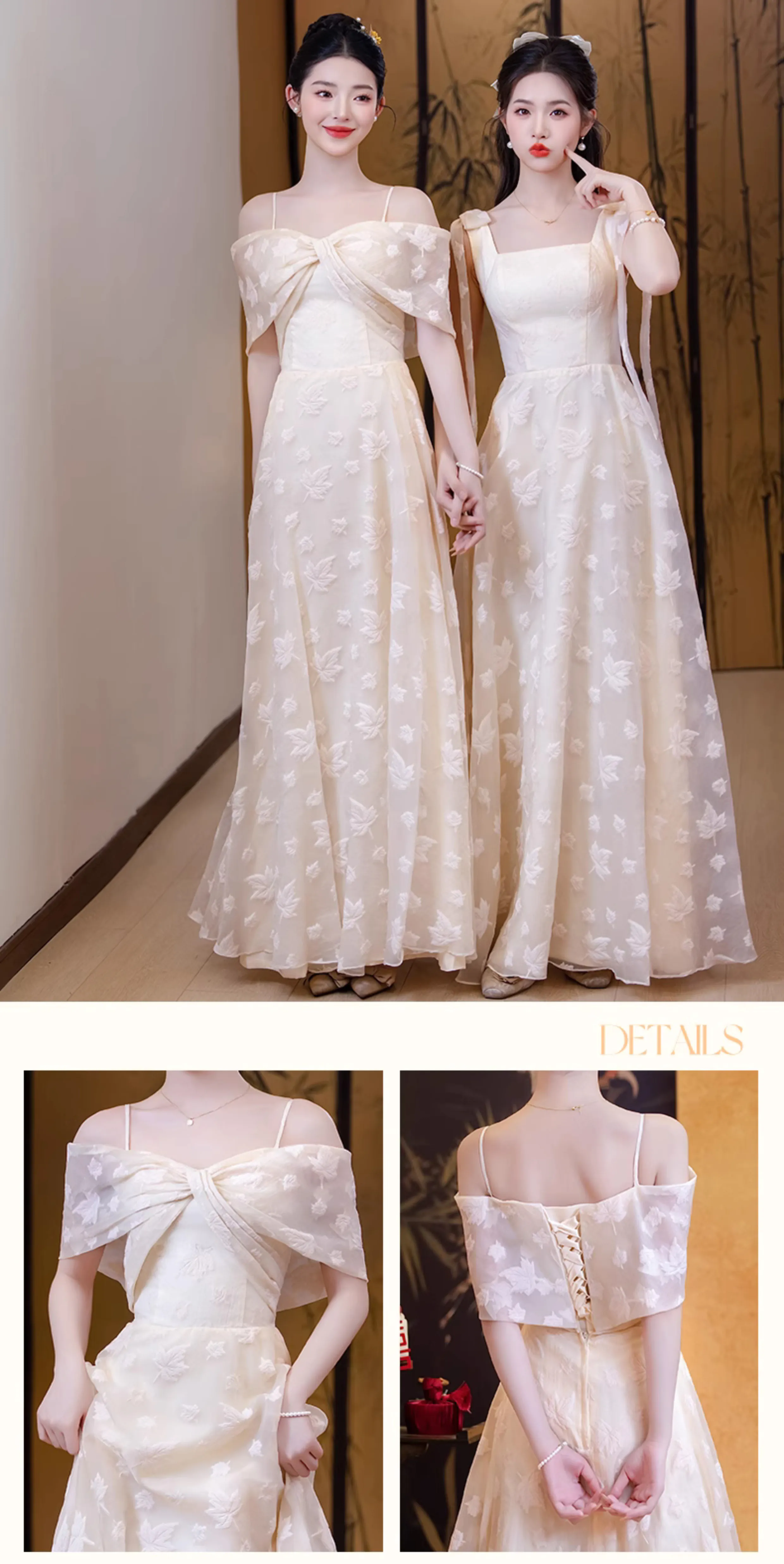 Sweet-A-Line-Princess-Style-Champagne-Bridesmaid-Dress-Evening-Gown27