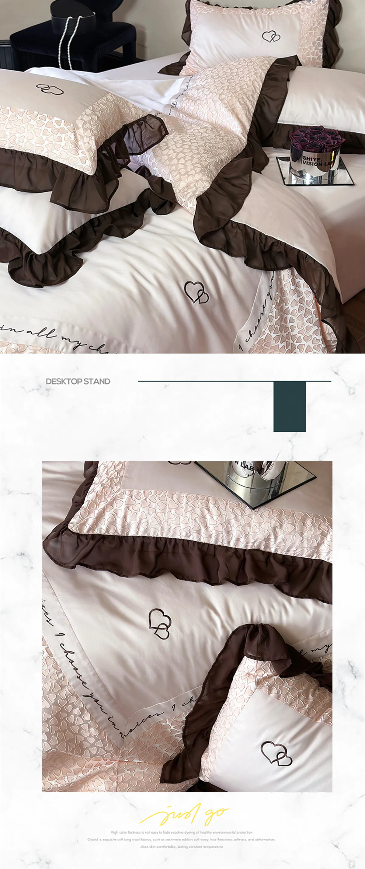 Sweet-Double-Strand-Australian-Cotton-Quilt-Cover-Bedding-4-Pcs-Set14