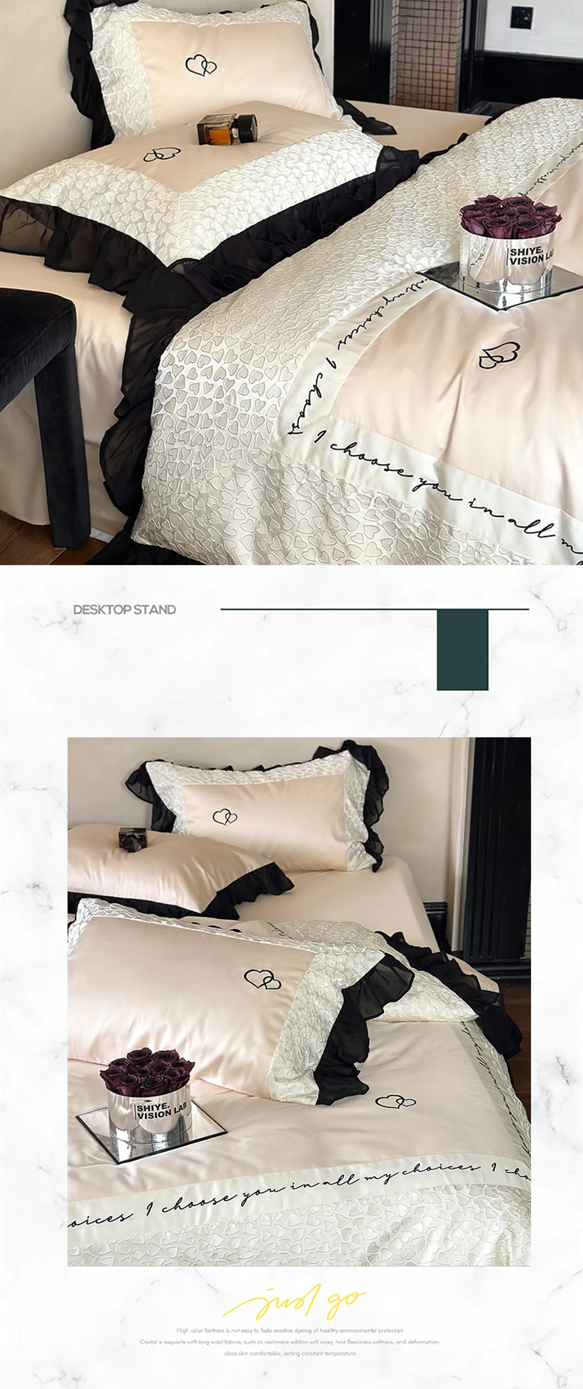 Sweet-Double-Strand-Australian-Cotton-Quilt-Cover-Bedding-4-Pcs-Set24