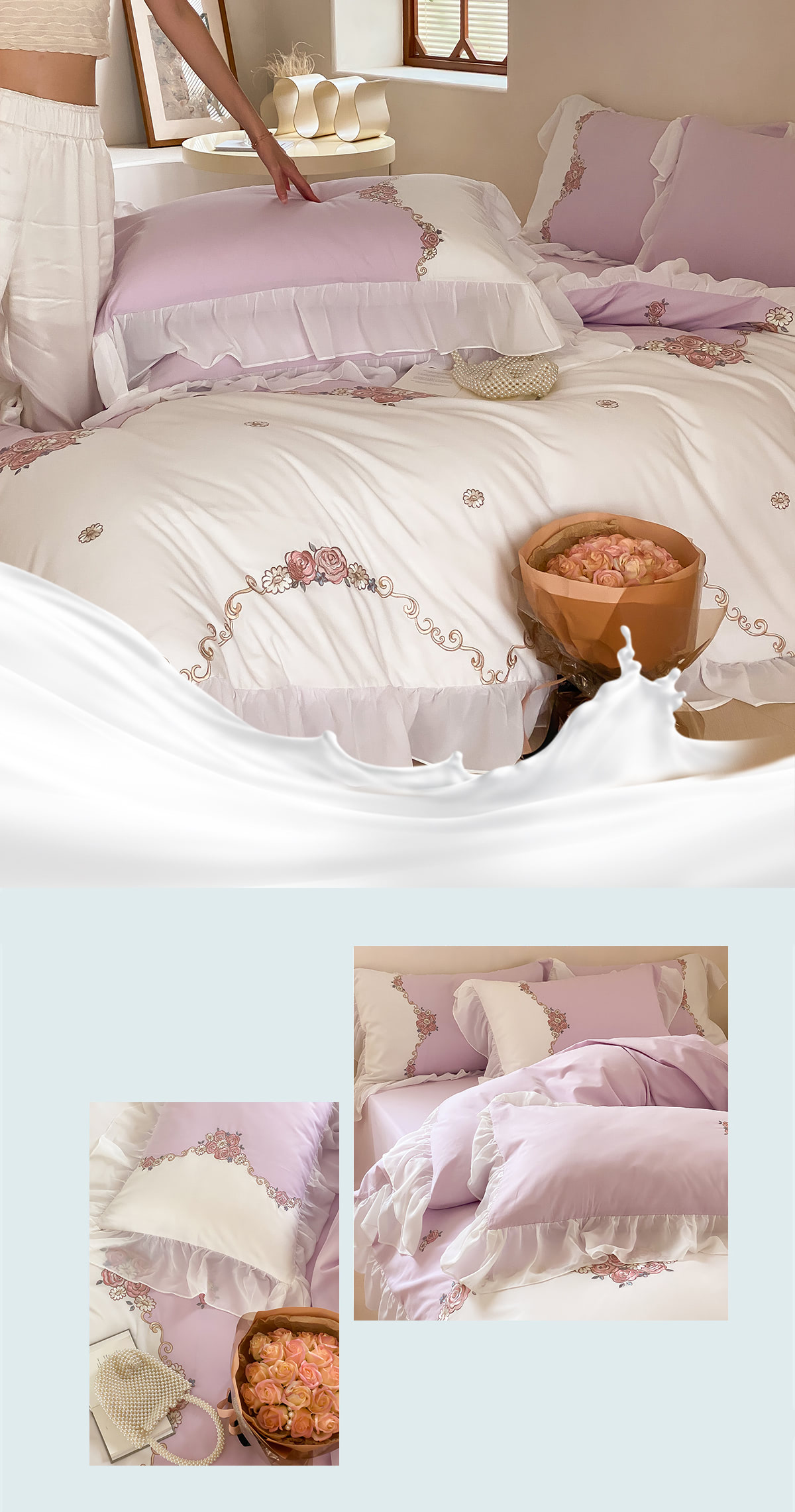 Thickened-Sanding-Cotton-Embroidery-Bed-Sheet-Quilt-Cover-4-Pcs-Set17