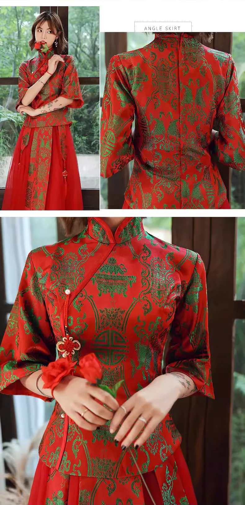 Vintage-Chinese-Style-Red-Bridesmaid-Dress-Party-Formal-Gown-for-Ladies20