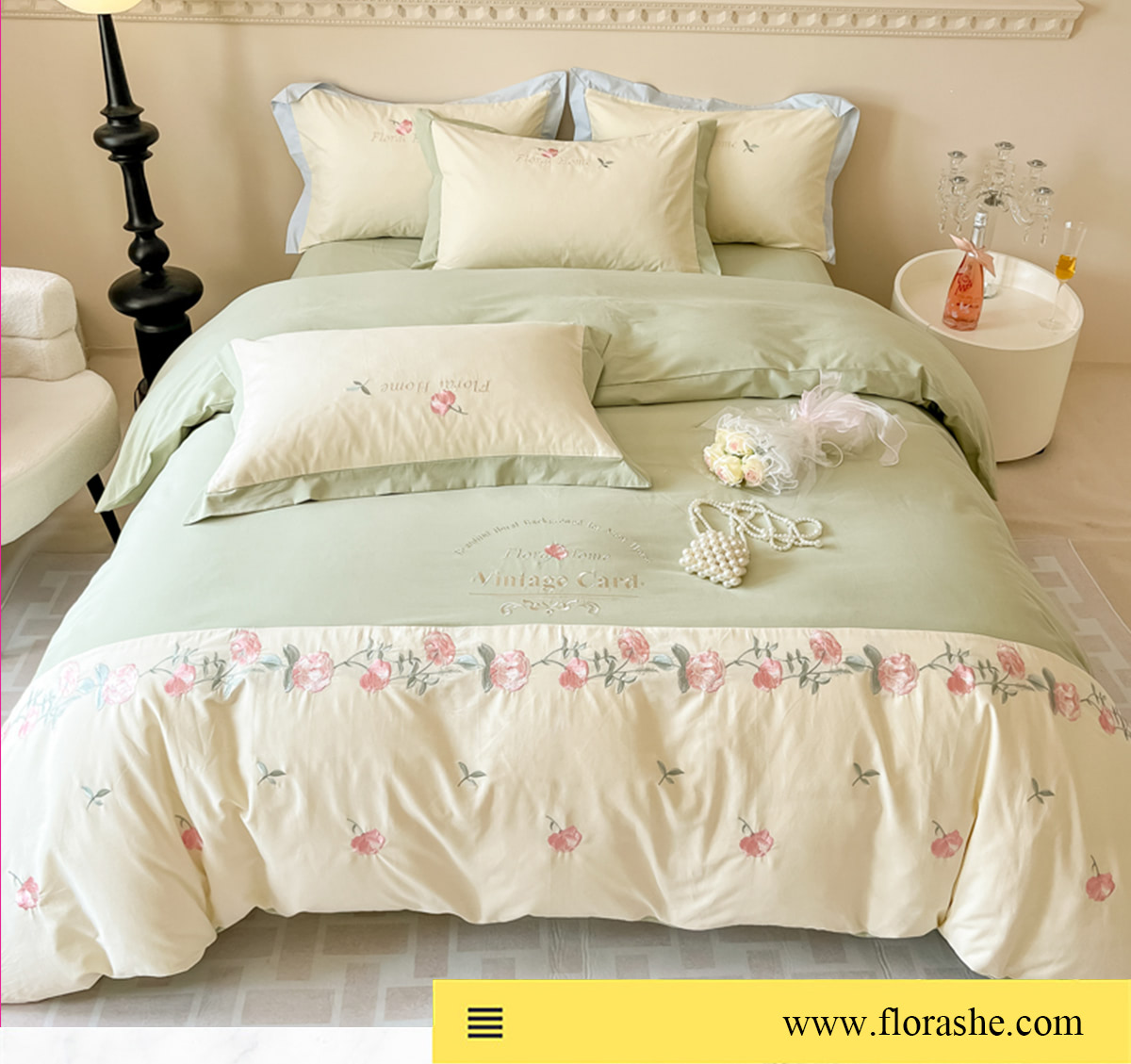 Vintage-Floral-Soft-Brushed-Cotton-Embroidery-Bedsheets-Set16