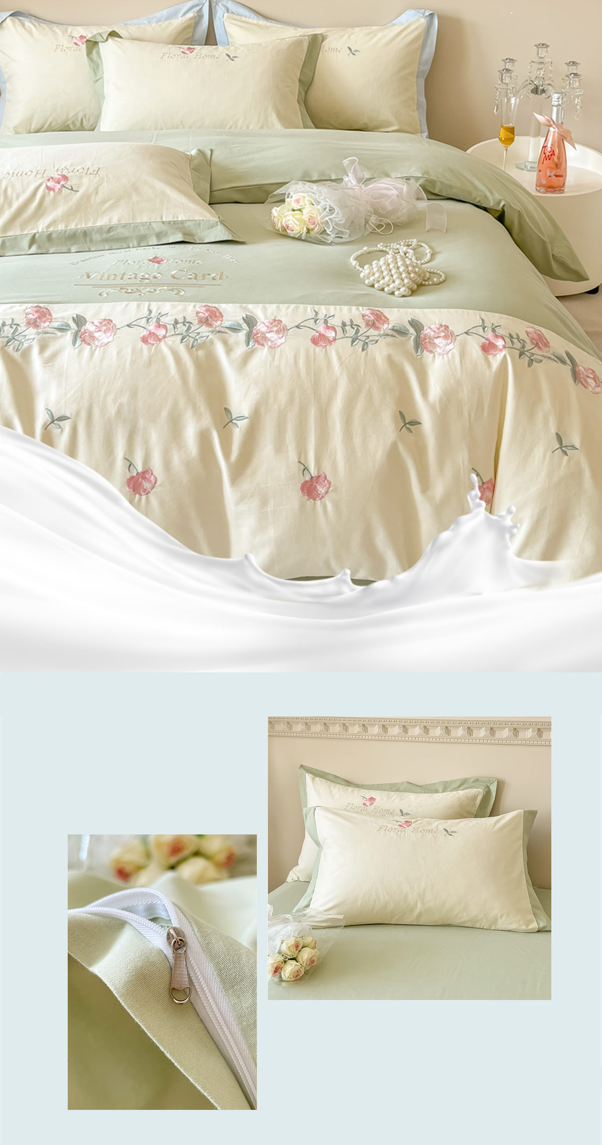 Vintage-Floral-Soft-Brushed-Cotton-Embroidery-Bedsheets-Set19