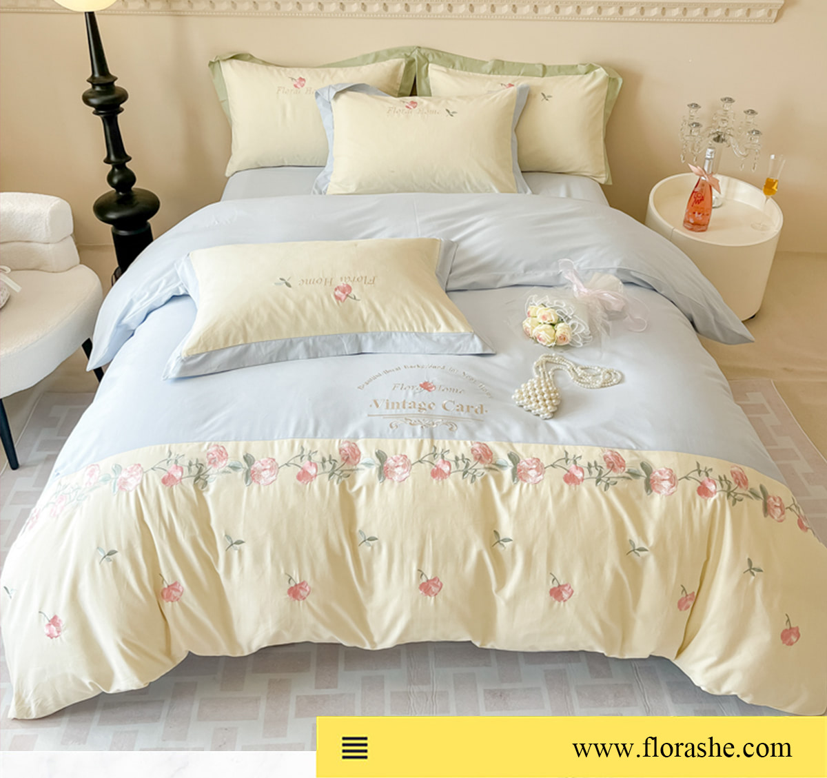 Vintage-Floral-Soft-Brushed-Cotton-Embroidery-Bedsheets-Set21