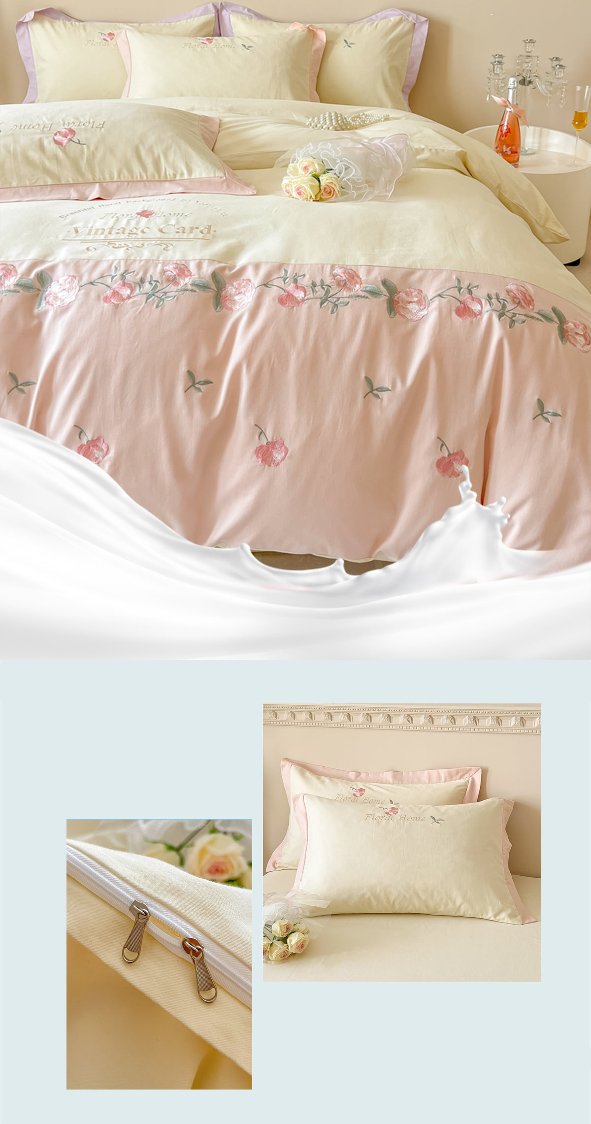 Vintage-Floral-Soft-Brushed-Cotton-Embroidery-Bedsheets-Set29