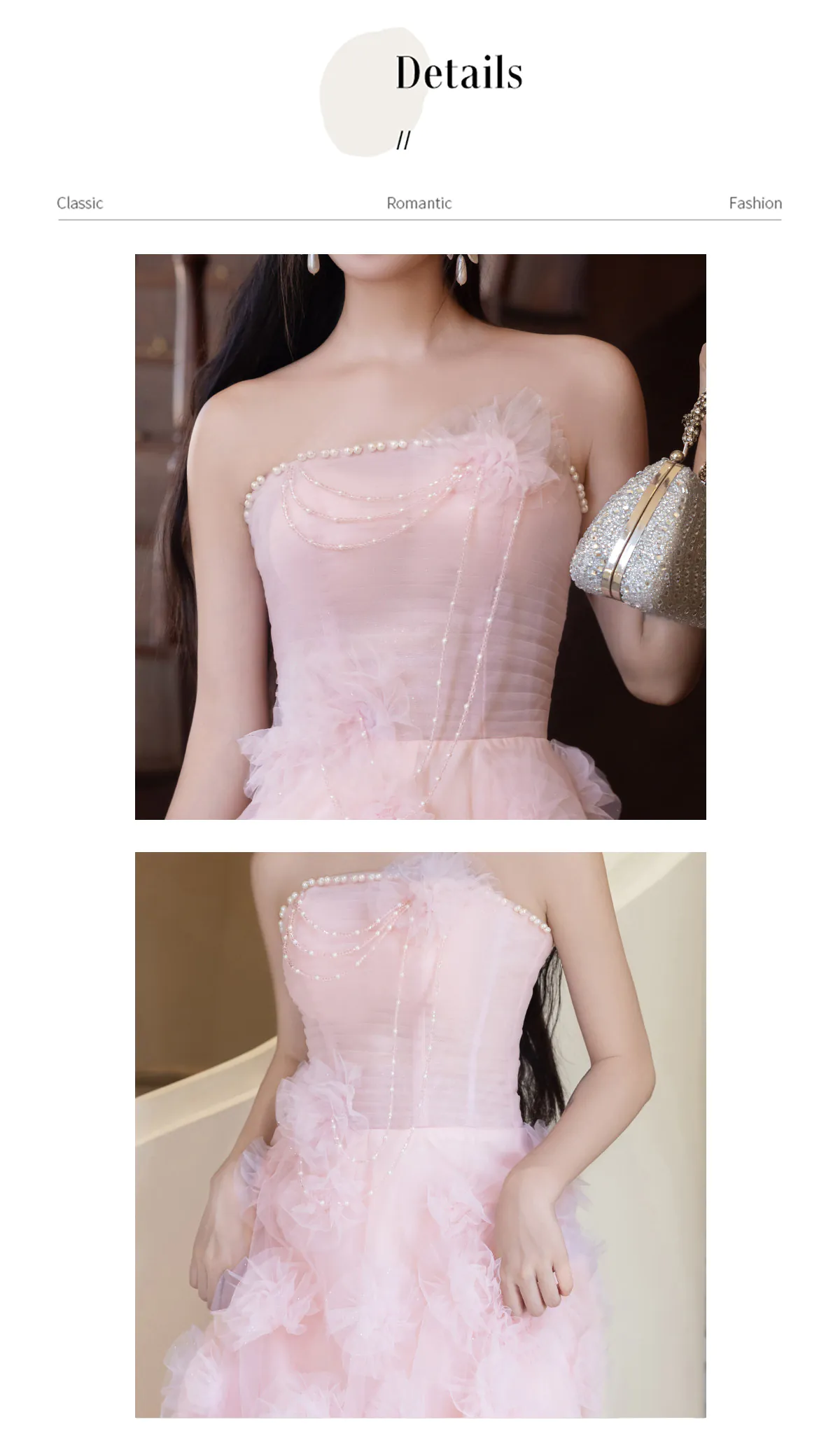 A-Line-Strapless-Blush-Pink-3D-Floral-Layered-Tulle-Formal-Evening-Gown09