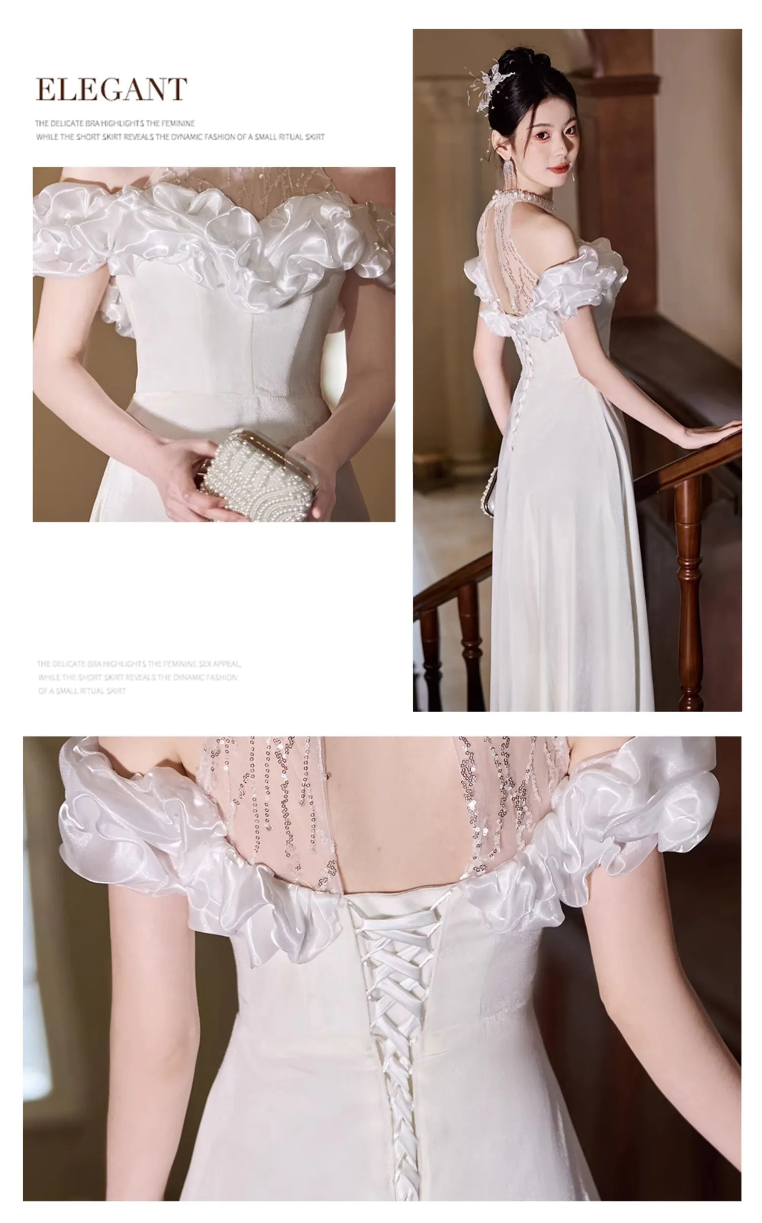 Classic-Off-Shoulder-Sweetheart-Ruffle-Neckline-Ivory-Evening-Formal-Dress11