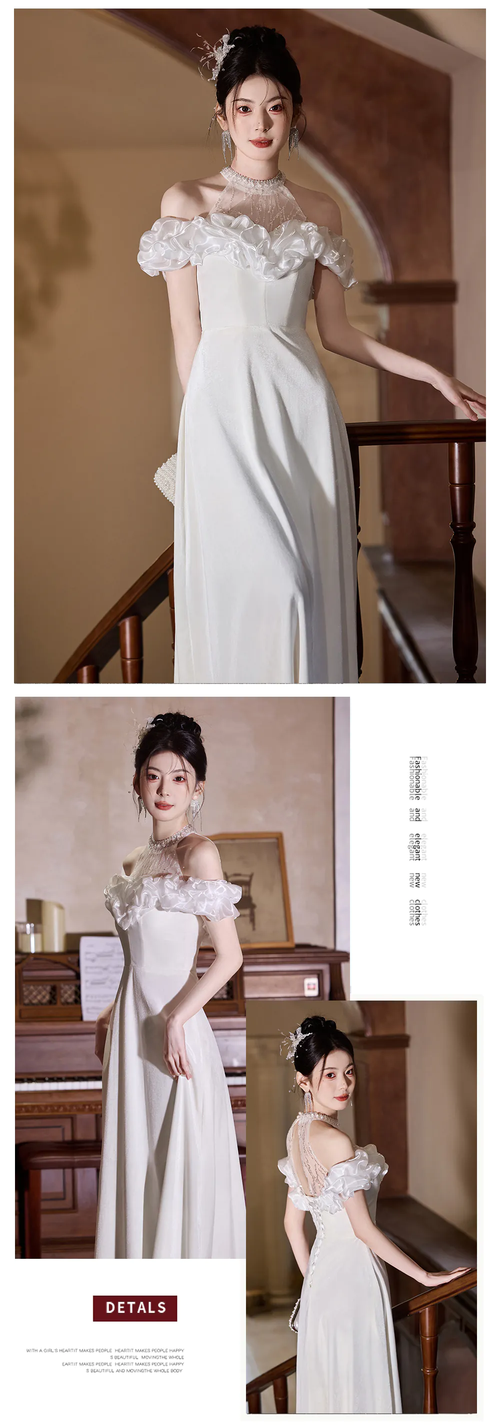Classic-Off-Shoulder-Sweetheart-Ruffle-Neckline-Ivory-Evening-Formal-Dress17