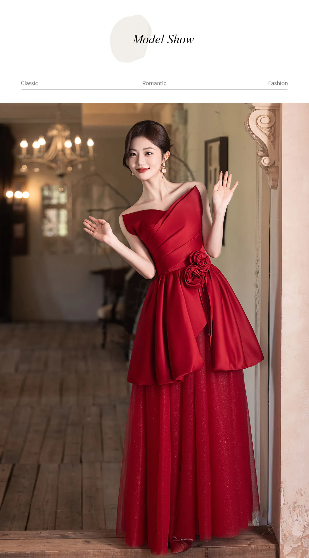 Classic-Wine-Red-Satin-Sleeveless-Off-Shoulder-Tulle-Skirt-Formal-Dress10