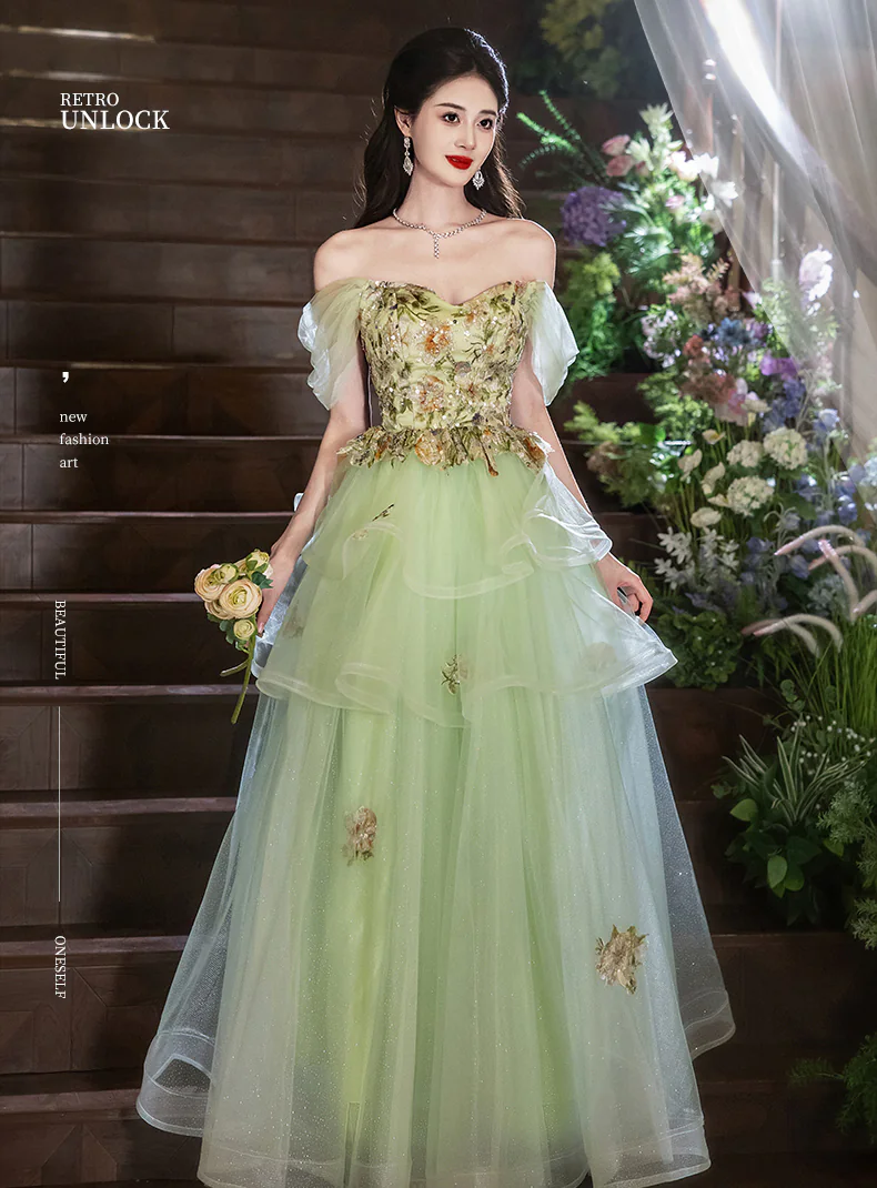 Elegant-Off-Shoulder-Mint-Green-Floral-Embroidery-Tulle-Evening-Dress07