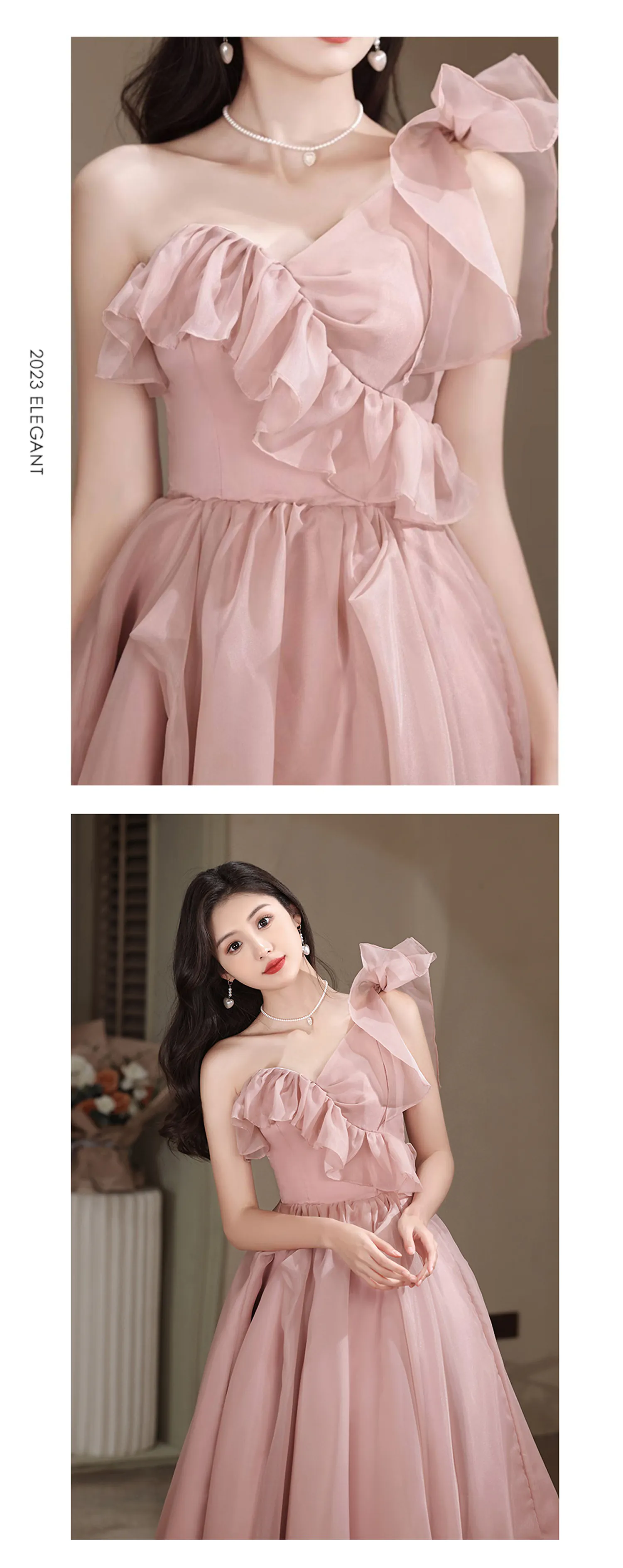 Ethereal-A-Line-Dusty-Pink-One-Shoulder-Matte-Organza-Formal-Prom-Dress12