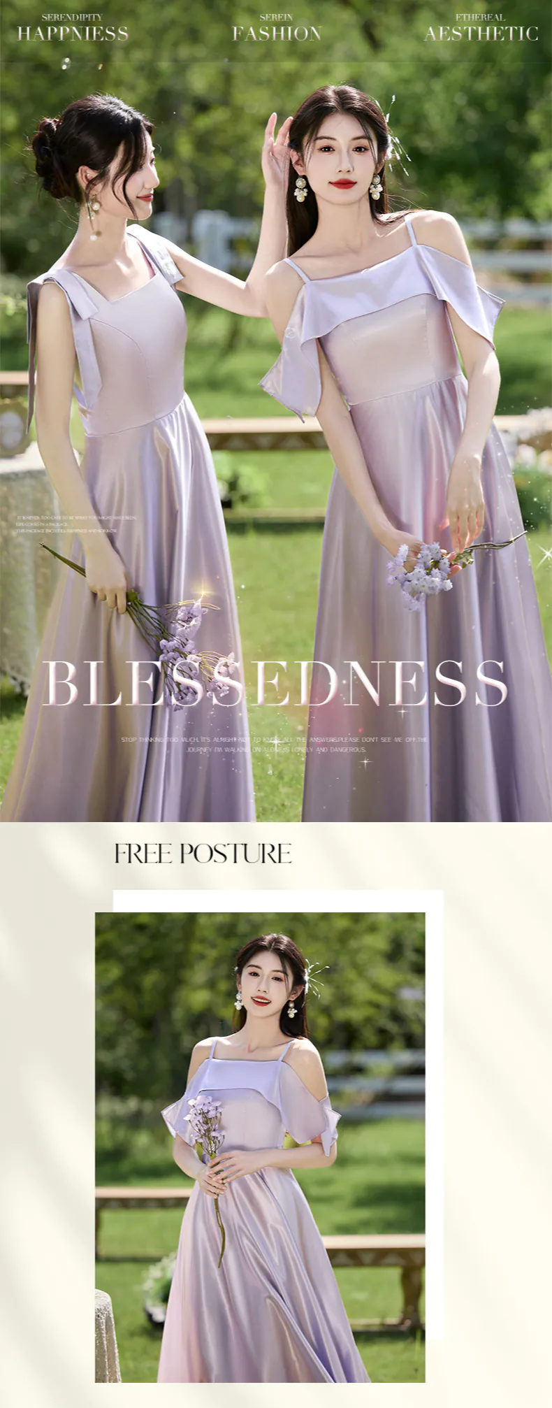 Light-Purple-Satin-Bridesmaid-Dress-Quinceanera-Casual-Cocktail-Gown11