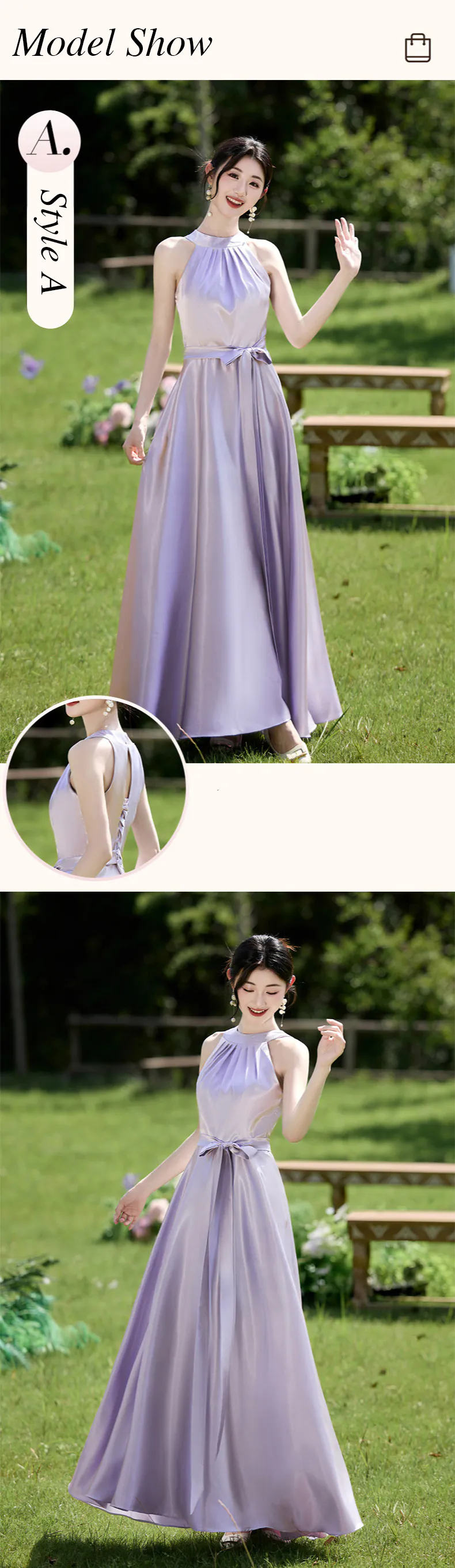 Light-Purple-Satin-Bridesmaid-Dress-Quinceanera-Casual-Cocktail-Gown14