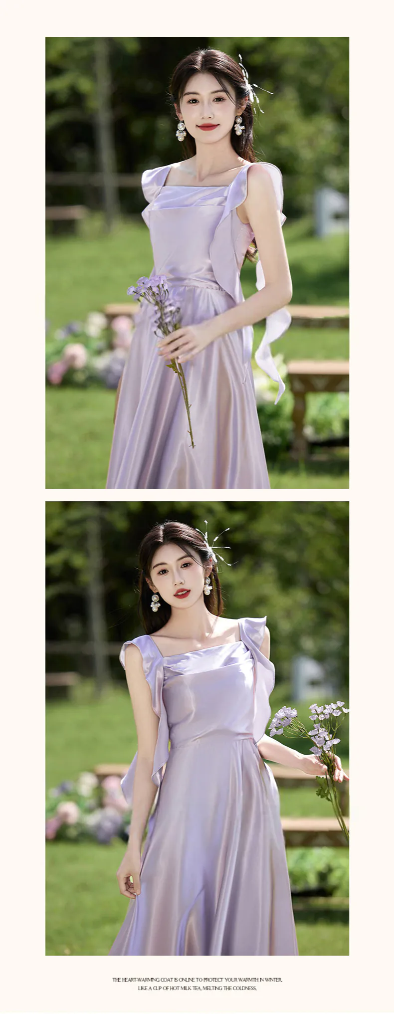 Light-Purple-Satin-Bridesmaid-Dress-Quinceanera-Casual-Cocktail-Gown20