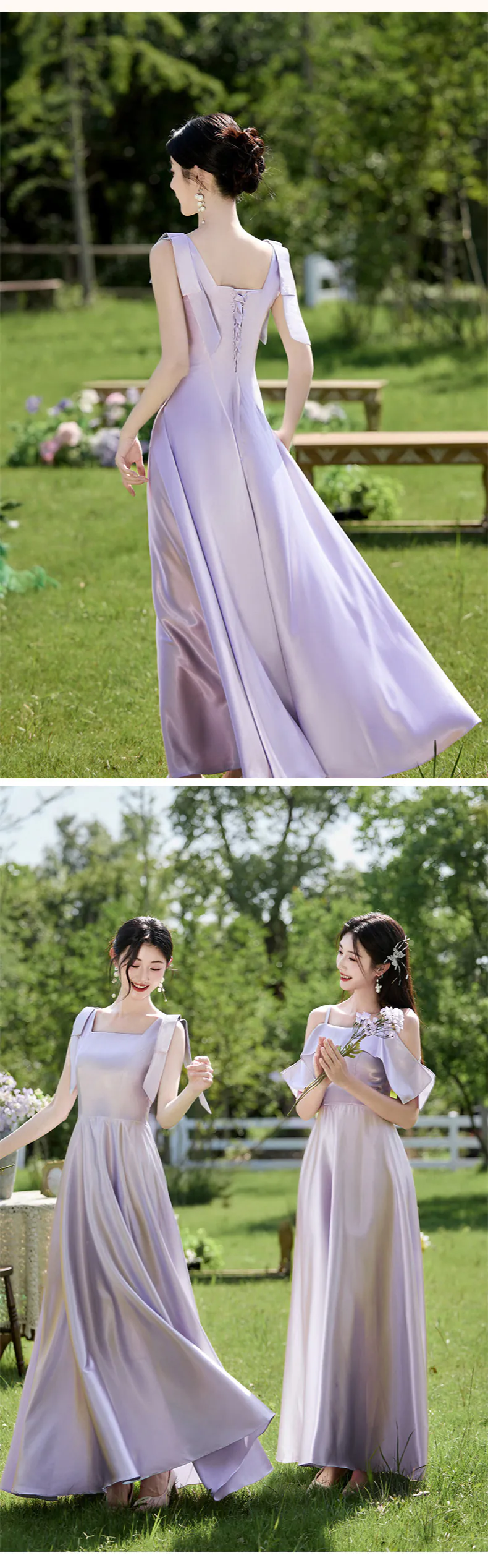Light-Purple-Satin-Bridesmaid-Dress-Quinceanera-Casual-Cocktail-Gown26