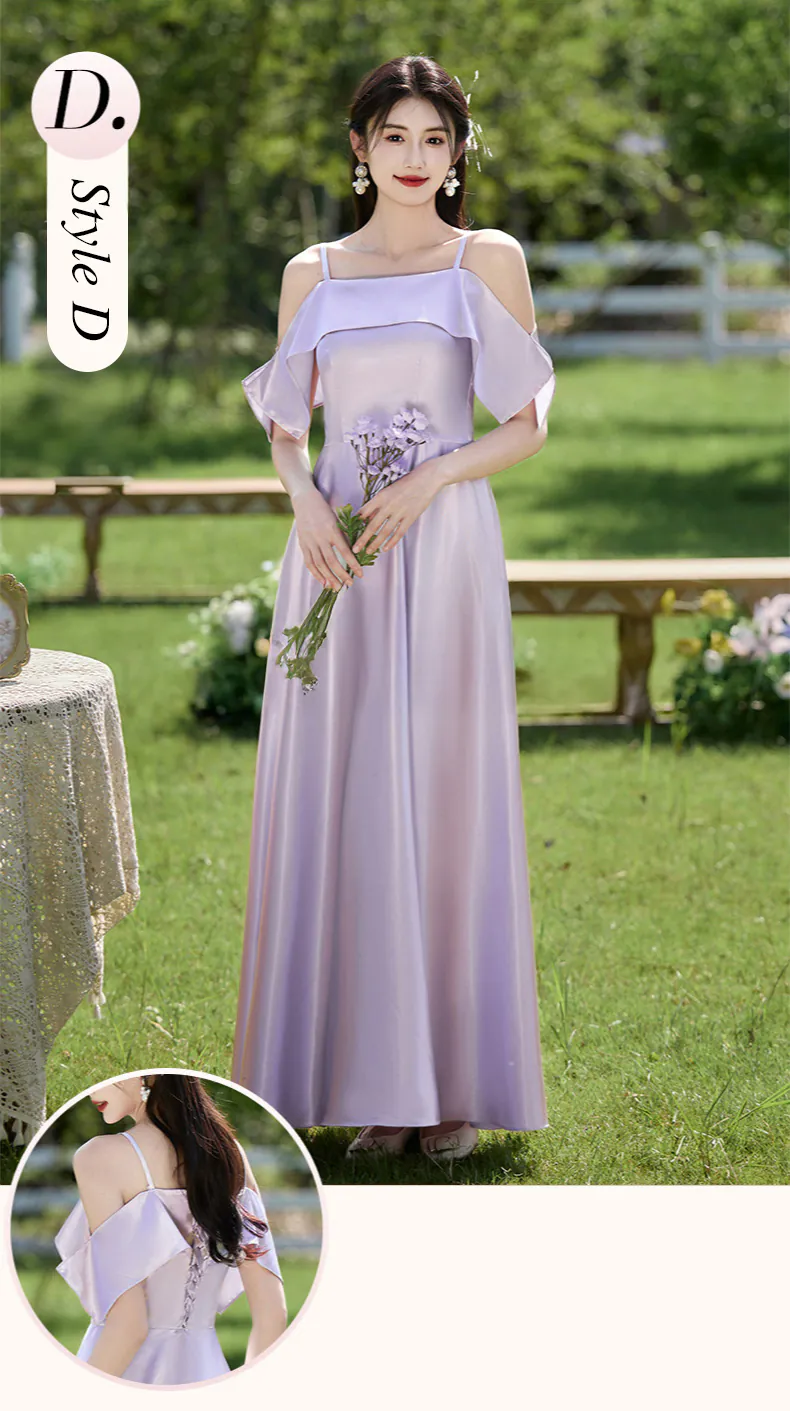 Light-Purple-Satin-Bridesmaid-Dress-Quinceanera-Casual-Cocktail-Gown27