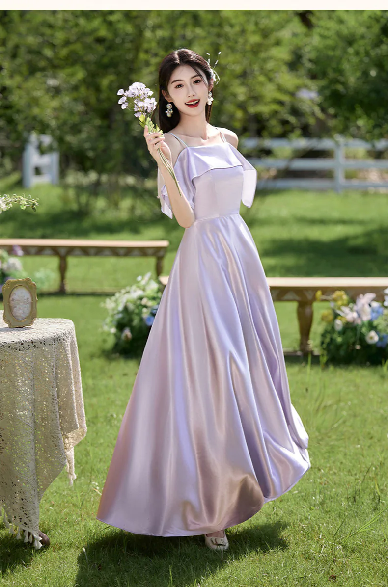 Light-Purple-Satin-Bridesmaid-Dress-Quinceanera-Casual-Cocktail-Gown28