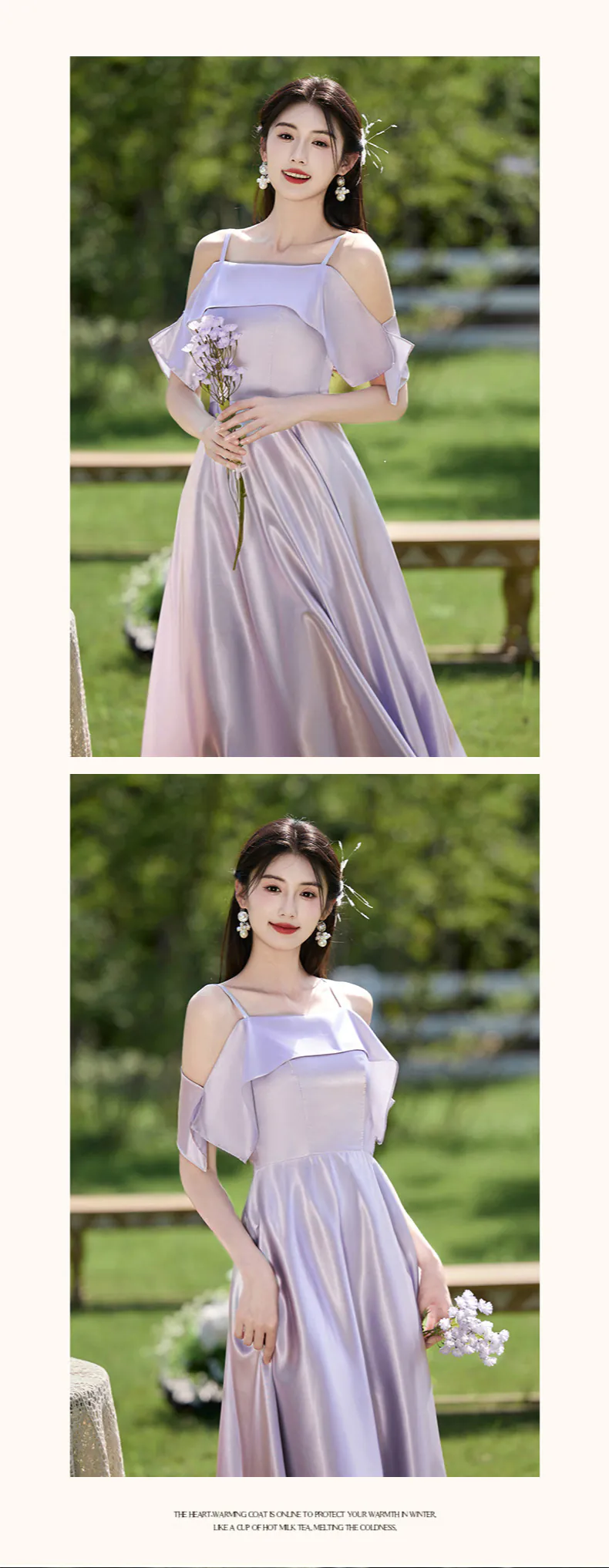 Light-Purple-Satin-Bridesmaid-Dress-Quinceanera-Casual-Cocktail-Gown29