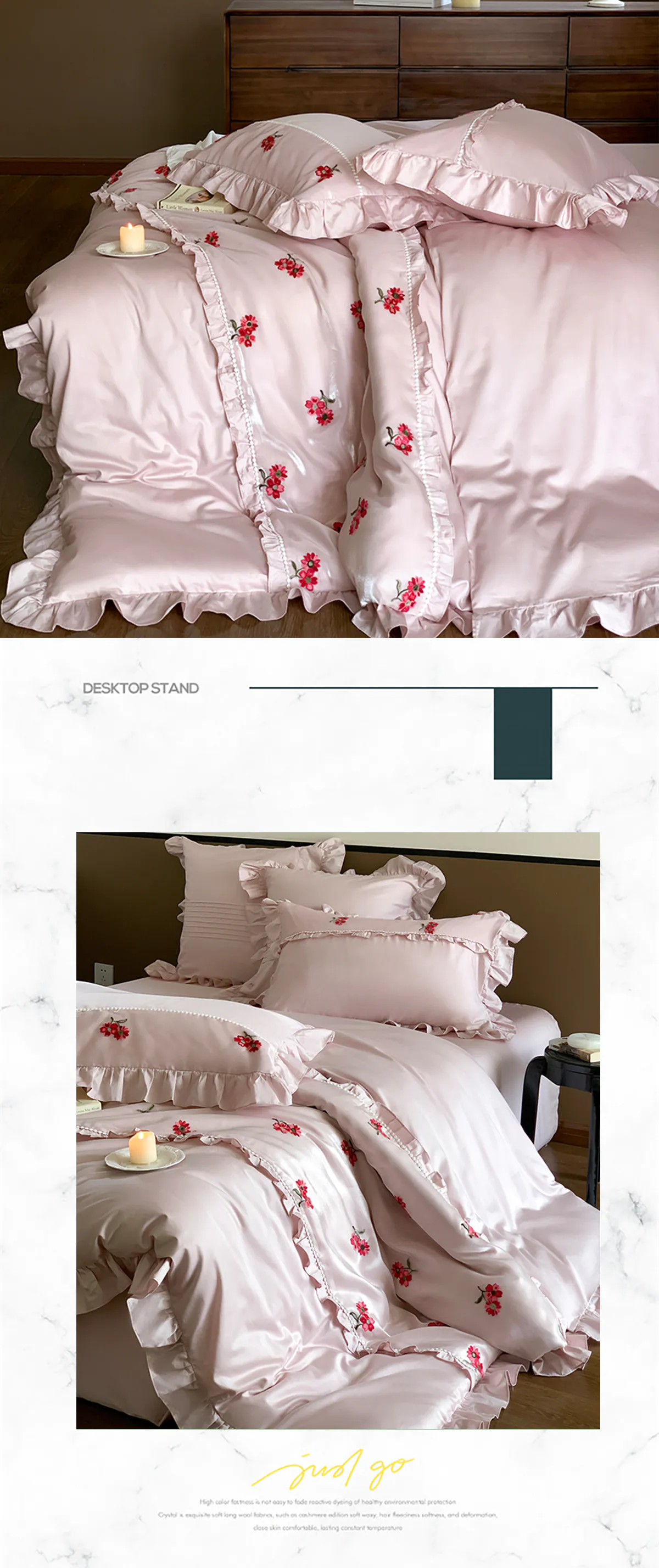 Ruffle-Princess-Long-Staple-Cotton-Quilt-Cover-Bedding-4-Piece-Set18