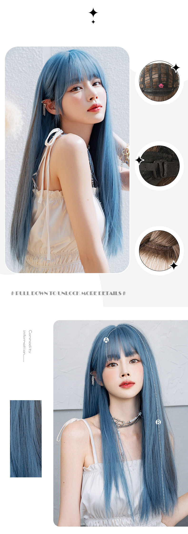 Sweet-Mermaid-Blue-Bust-Length-Synthetic-Wig-with-Straight-Bangs08.jpg