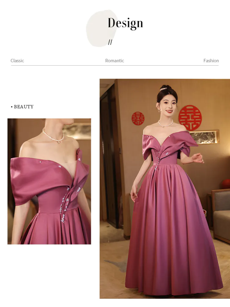 Vintage-Berry-Off-Shoulder-Strap-Back-Long-Satin-Formal-Evening-Gown08