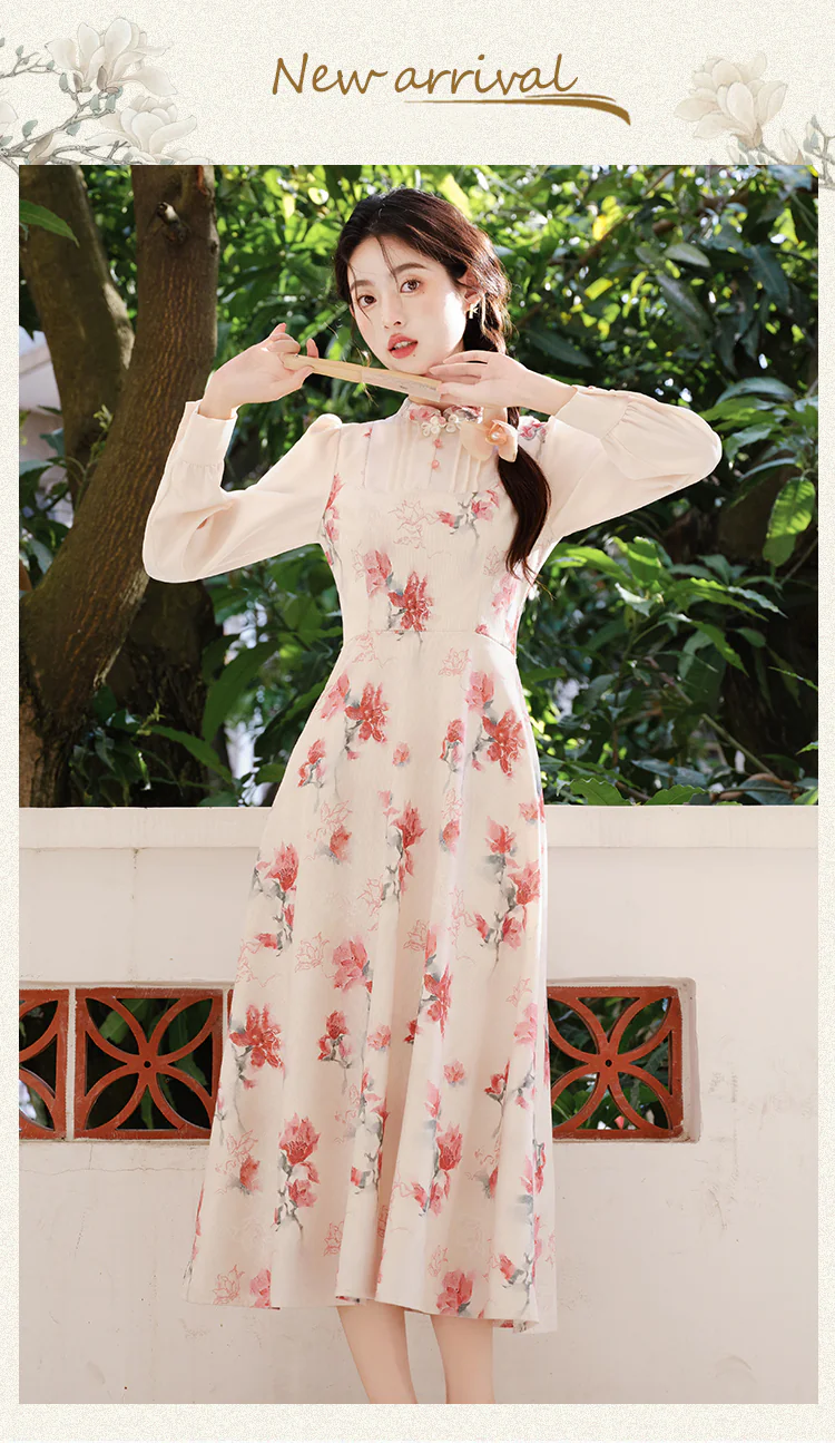 green emerald velvet dress Floral Flowy Maxi Dress