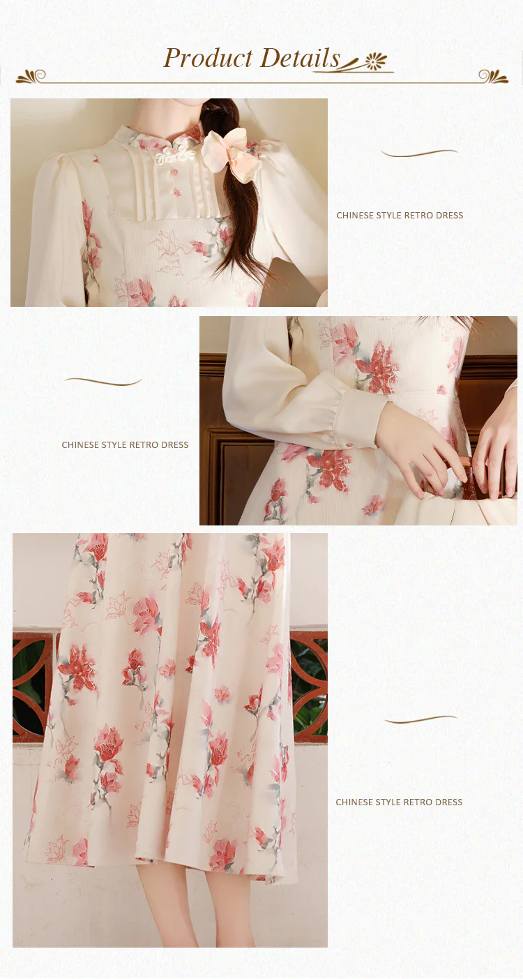 Vintage-Floral-Print-Stand-Collar-Long-Sleeve-Flowy-Beach-Casual-Dress08