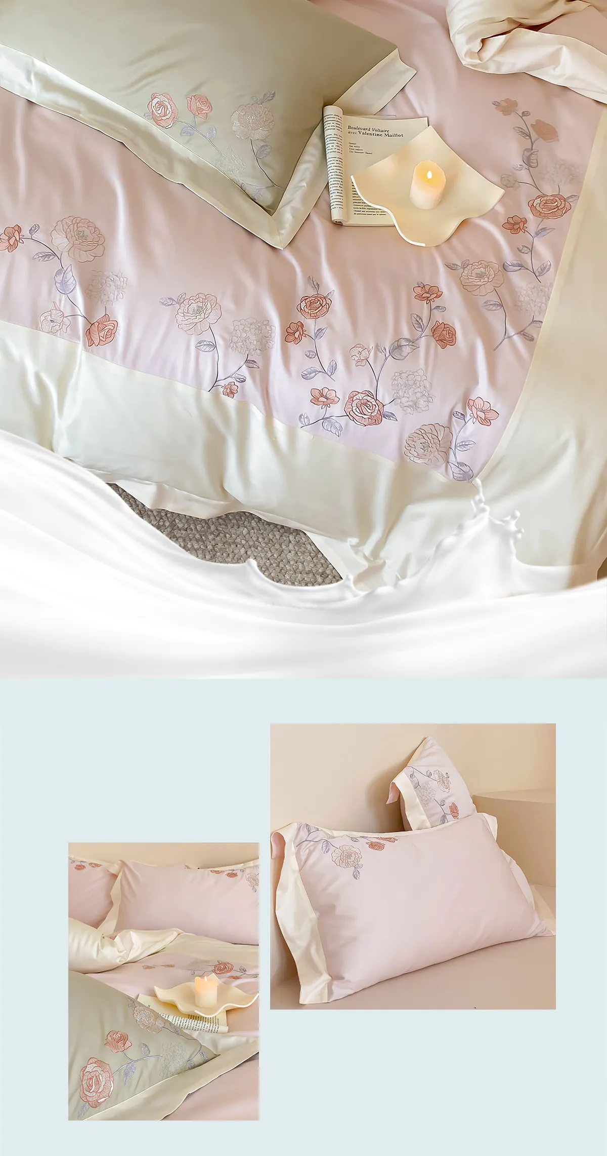 100s-Double-Strand-Australian-Cotton-Embroidery-Bedding-4-Pcs-Set18