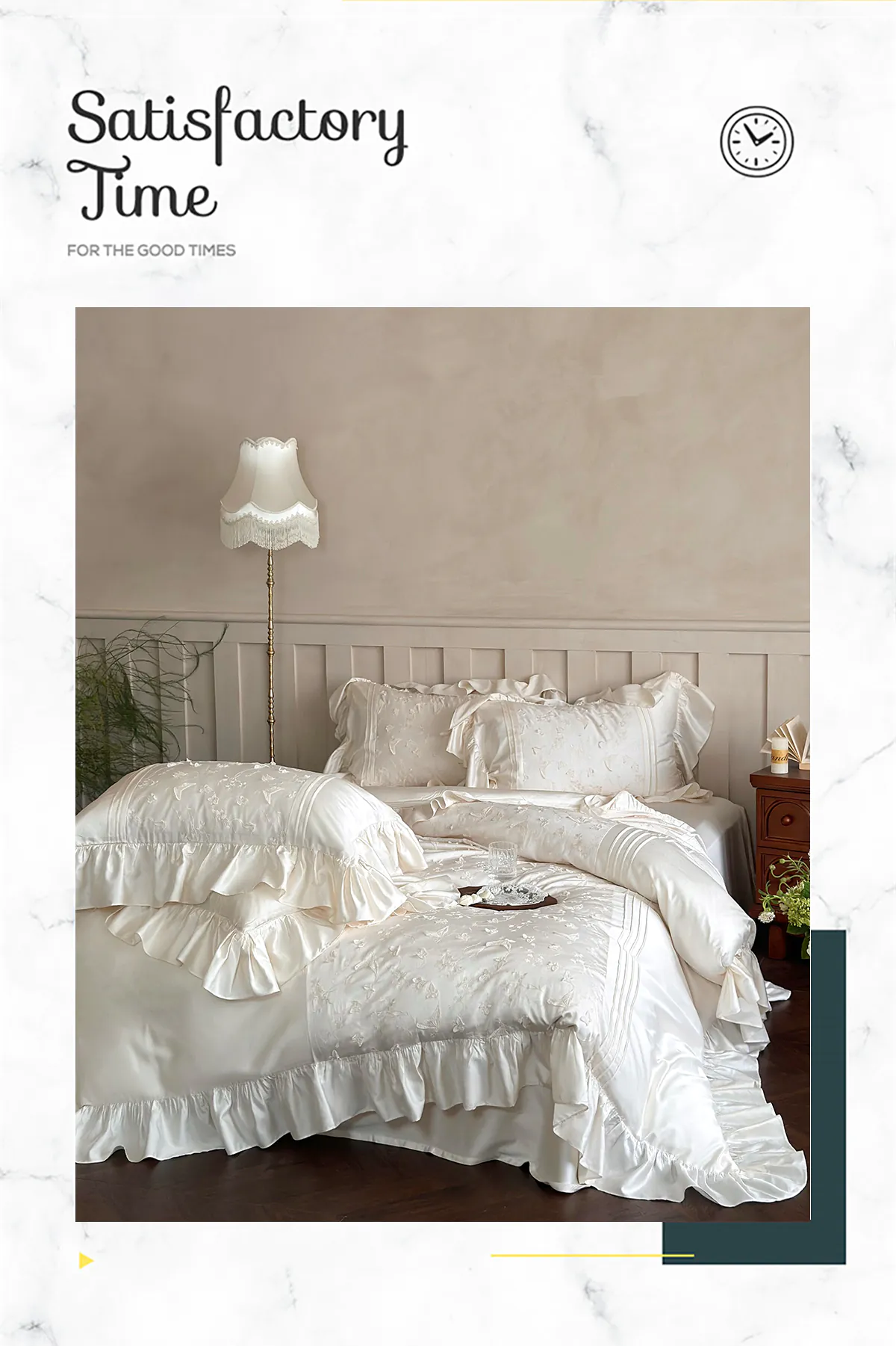 3D-Butterfly-Embroidery-Pleated-Ruffle-Edge-Tencel-Cotton-Bedding-Set11