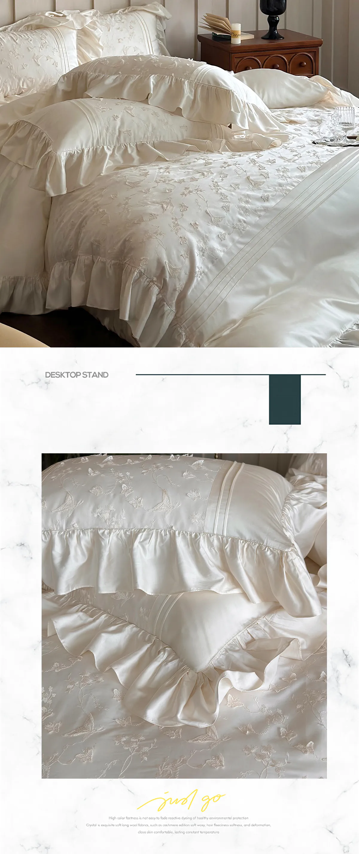 3D-Butterfly-Embroidery-Pleated-Ruffle-Edge-Tencel-Cotton-Bedding-Set14