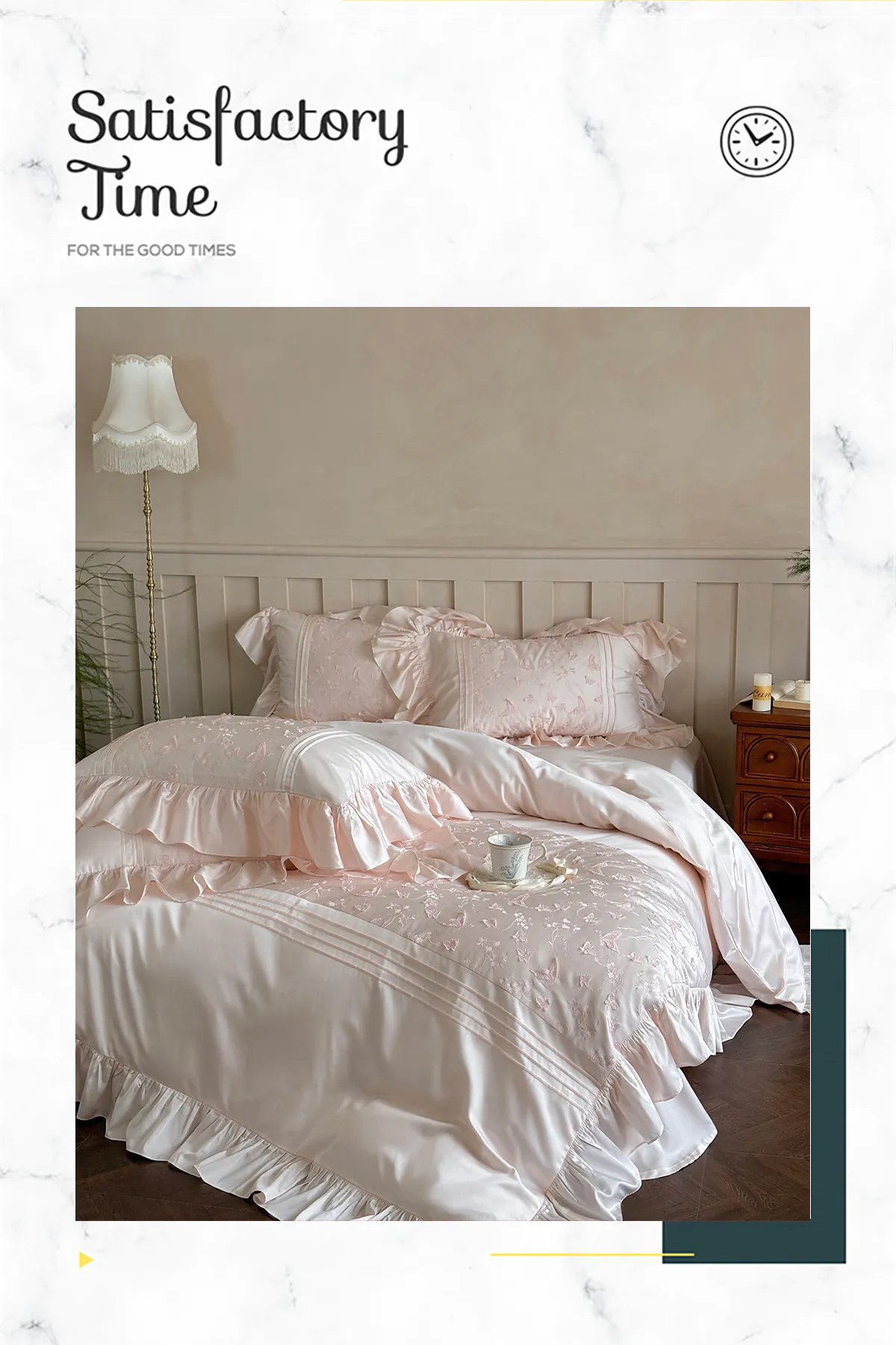 3D-Butterfly-Embroidery-Pleated-Ruffle-Edge-Tencel-Cotton-Bedding-Set16